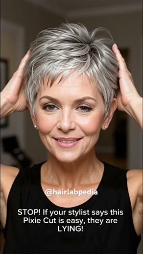 🛑 DON'T CUT IT! This #Pixie Front View Hack Will Save Your Next Salon Trip #hairstyle