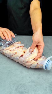 This chicken wing recipe will make any chef envious! Ingredients: chicken wings: 2 kg (4 lb) Pepsi: 1 l (34 pt) water: 1 l (34 pt) OVER MEDIUM FIRE: 15 MIN butter: 15 g (0.5 oz) vegetable oil: 7 ml (0.2 fl oz) black pepper: 4 g (0.1 oz) salt: 10 g (0.4 oz) sodium bicarbonate: 5 g (0.2 oz) soy sauce: 30 ml (1 fl oz) ketchup: 50 g (1.8 oz) honey: 30 g (1.1 oz) mustard: 30 g (1.1 oz) Pepsi: 200 ml (6.8 fl oz) butter: 30 g (1.1 oz) potatoes: 300 g (11 oz) water: 500 ml (17 fl oz) OVER MEDIUM FIRE: 2