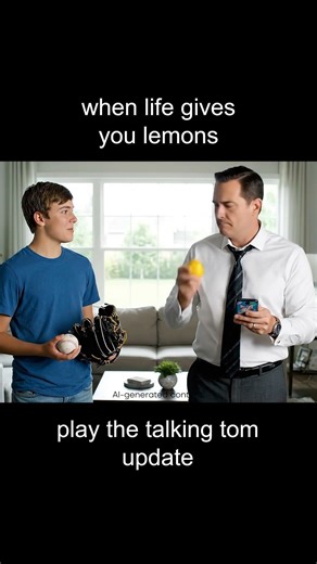 56K views · 77 reactions | Look, it’s not personal kid… I just had an update. ✨ Check it out  https://o7n.co/TalkingTomCat-Remastered #TalkingTom #Remastered #poke #pokeme #GOAT | Talking Tom | Facebook