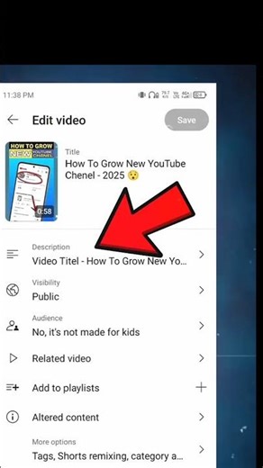 YouTube Video Ka Description Likhne Ka Sahi Trika ✔️ Shorts