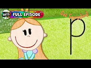 Letter P | Get Squiggling: Letters | Full Episode | Episode 16 | ZeeKay Arts