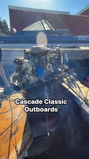 12K views · 186 reactions | Tuned up and finished installing this. 115 hp OMC on this sled. Looks like a fun ride. | Cascade Classic Outboards | Facebook