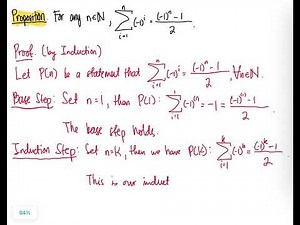 Number Theory 7.2 - First Principle of Mathematical Induction - Example 4