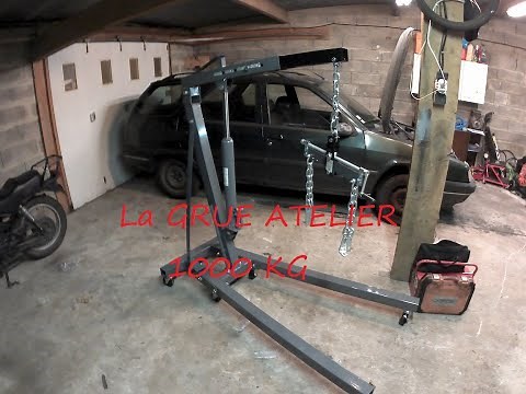 TUTO montage Grue atelier ou chèvre - NORAUTO