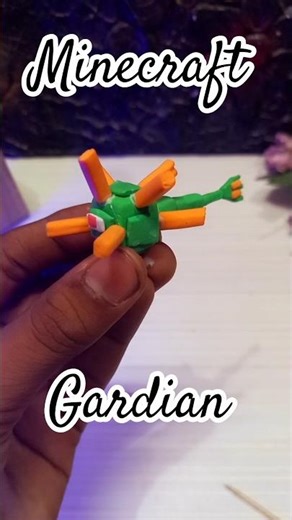 #making gardian 🤯😱 l Minecraft series part 17 l Easy DIY Craft l CRAFTOPIA
