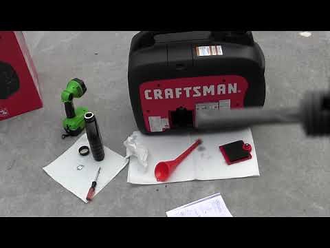 Craftsman 3000i Inverter Generator Adding oil and Specs