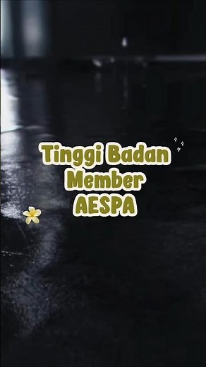 Gak Nyangka! Ternyata Segini Tinggi Badan Asli Member aespa 😱 | Siapa Paling Tinggi?