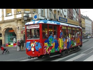 Ebbelwei-Expreß Frankfurt am Main VGF Straßenbahn Tram (Frankfurter Possmann Apfelwein)