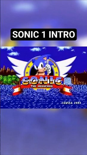 Sonic 1 Intro
