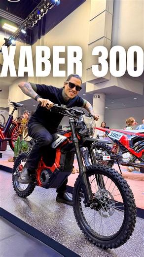SHREDDIE⚡️ on Instagram: "SEGWAY XABER 300 Electric Dirt Bike — 72V Beast Unveiled at CES 2026 ⚡️ This off-road beast is powered by: ⚡️ 72V system 🔋 44Ah battery Guess the top speed 👀👇 Prototype bike — top speed not disclosed yet 👀 Is this the next fastest electric dirt bike? 🏁 👉 Want the full breakdown? Comment “XABER” for the 🔗 to the new video when it drops! #segway #electricdirtbike #ces2026 #ebike #dirtbike"