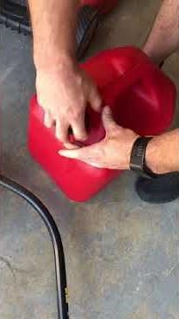 How to use new Midwest gas cans
