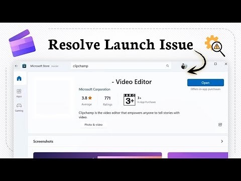 How to fix Clipchamp not opening on Windows