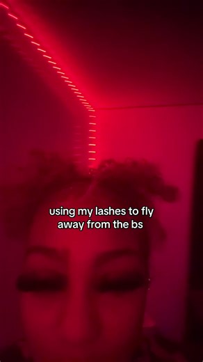 thewimpygirl (@cherishthewhimpykid)’s video of using my lashes to fly away