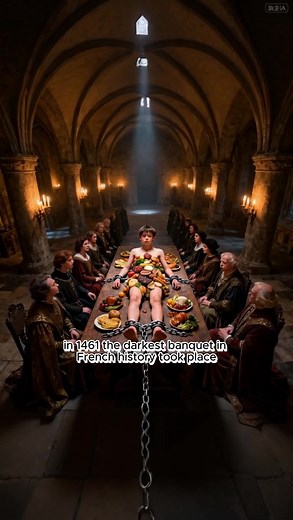 The Dark Banquet of Marguerite D'Anjou in 1461