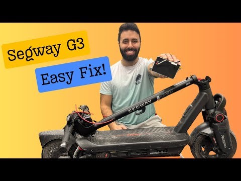 Segway Ninebot Max G3 won’t charge