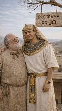 O Programa do Jó – Quando a Vida vira Pergunta! Paródia Bíblica Irresistível #fyp #videoshort #jesus