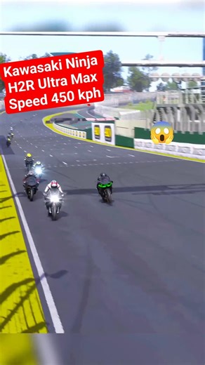 Challenging Racing H2R 😱#shortsfeed#shorts #trendingshorts#ytshorts #bikeracing #ninjah2r #kawasaki