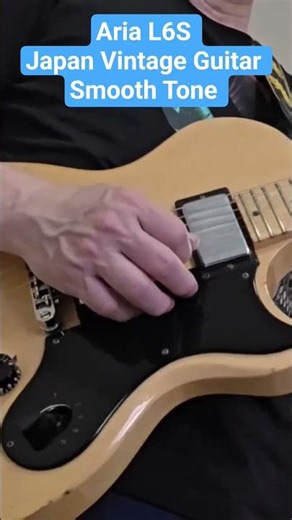 Aria L6S Japan Vintage Guitar Smooth Tone 1976 #guitar #electricguitar