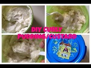 Natural Hair | DIY Curly Pudding/Custard