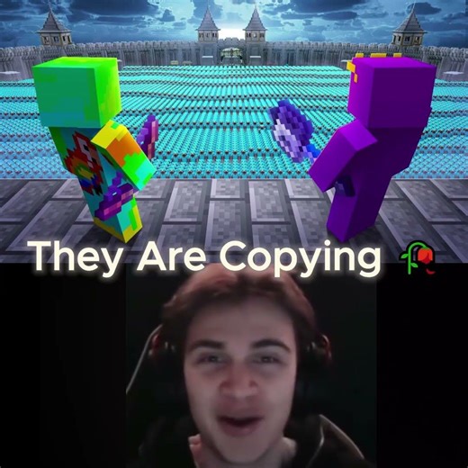 They Are Copying🥀| #shorts #viral #minecraft #youtubeshorts #viralvideo #viralshorts #comedyshorts