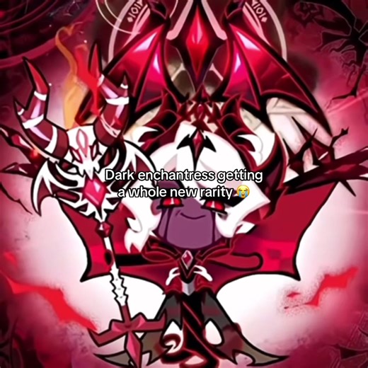 Dark Enchantress Cookie Rarity Update in Cookie Run Kingdom