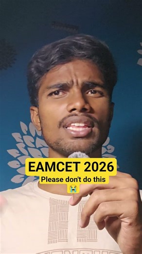 EAMCET 2026 reality 🥺#eamcet2026