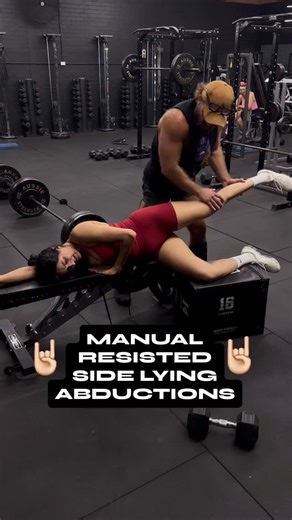 Aden "Glute Guru" Gazi on Instagram: "Send this to your Booty Buddy! 🍑👯‍♀️ This variation might just be one of the ultimate ways to add load to your #SideLyingAbductions and grow some serious #UpperGlutes 🤘🏻 HOW IT’S DONE: 1. Use a tall bench and ideally rest your non-working leg onto another box for additional support/stability. 2. Set up towards the VERY EDGE of the bench to ensure you can fully utilise the Extra Range Of Motion and bring your non working leg up nice and high so it’s out o
