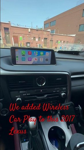 2017 Lexus RX350 We added Wireless Car Play & Android Auto to the factory screen #sonicsoundva