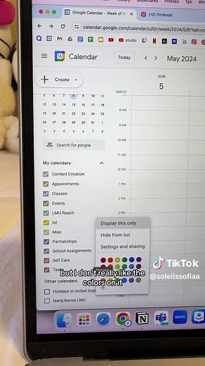 🗓️✨ HOW TO: GOOGLE CALENDAR -- i use this calendar every single day and its become an essential for school work! 🫶🏼 #googlecalendar #googlecalendartips