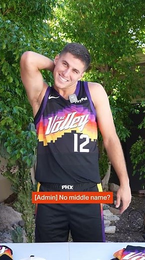 Collin Andrew Gillespie. Remember the name... The full name that is 😂 #shorts | Phoenix Suns