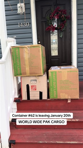 Container #62 is leaving January 20th Book your boxes 9175156093 #shipping #viral