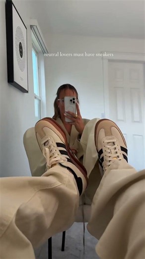 adidas Samba OG ‘Cream White Sand 🤎✨ #creamsambas #adidassambas #neutralaesthetic #sneakers... #Sho