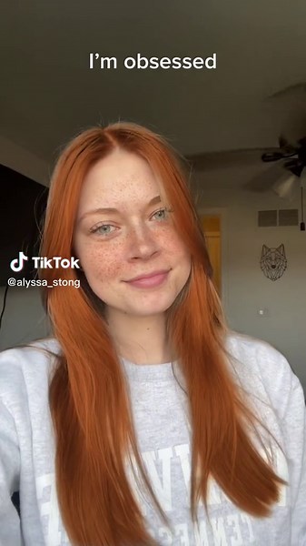 Natural Ginger Hair and Freckles Transformation