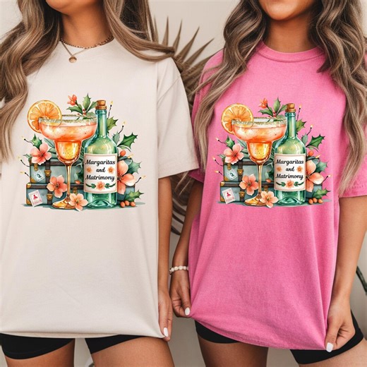 Margaritas and Matrimony PNG: Bachelorette Party Clipart Sublimation Design (digital Download) - Etsy