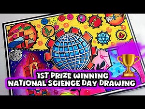 National Science Day Drawing/Science Day Poster/National technology day drawing#scienceproject
