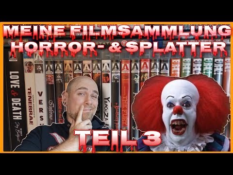 Meine Filmsammlung Horror und Splatterfilme Teil 3