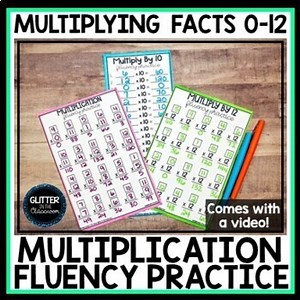 Basic Multiplication Facts | Math Facts | Multiplication Fact Fluency | 0 - 12