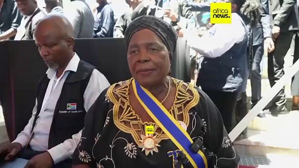 Namibia's 'founding father' Sam Nujoma honoured in state funeral