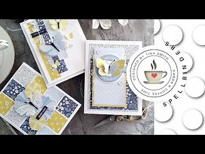 Patterned Paper Ideas with the Spellbinders Quick & Easy Card Kit for June 2023