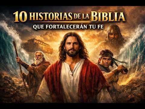 10 HISTORIAS BÍBLICAS PODEROSAS QUE TRANSFORMARÁN TU FE | MILAGROS, SABIDURÍA Y ESPERANZA