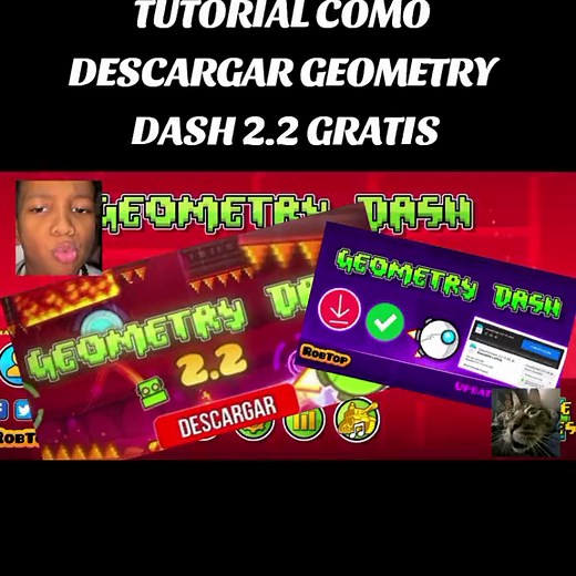 COMO DESCARGAR GEOMETRY DASH 2.2 GRATIS 2024 FULL APK DOWDLOAD MEGA MEDIAFIRE #extremedemon #imposible #geometryart #guitarherostyles #GenshinImpact #geometrydash #geometrydashlevel #agujeronegro #tom618 #demonlist #acheron #viprin #advyout #advystyles #descargar #tutorial #free #gratis #freefire #GenshinImpact #fireinthehole #fireworks @TheAndriuMixed @TheAndriuMixed