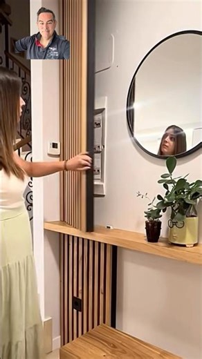 How to hide your home's electrical panel. An easy, quick, and cheap way. Free tip.