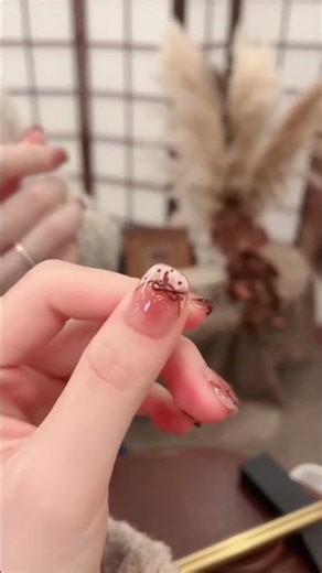 Autumn Ballet #PressOnNails #FallWinterNails 💅🍂