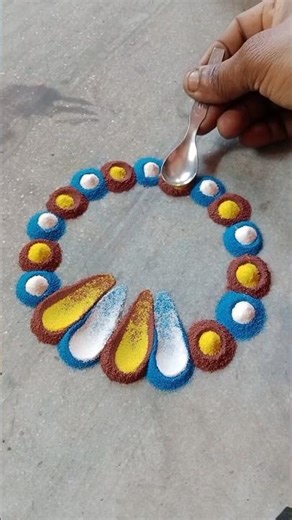#short rangoli designs #trending rangoli designs #viral shorts rangoli designs