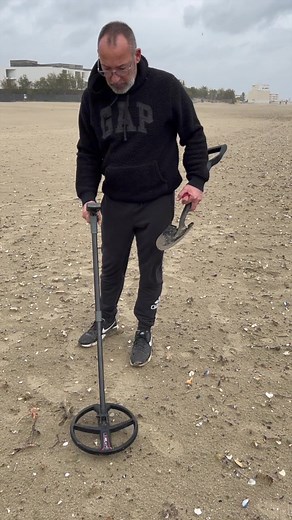 Metal Detecting Discovery on the Beach