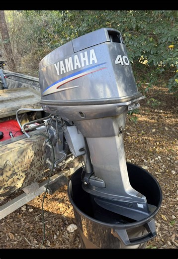 Yamaha 40 Outboard Engine 2004, Oil Service