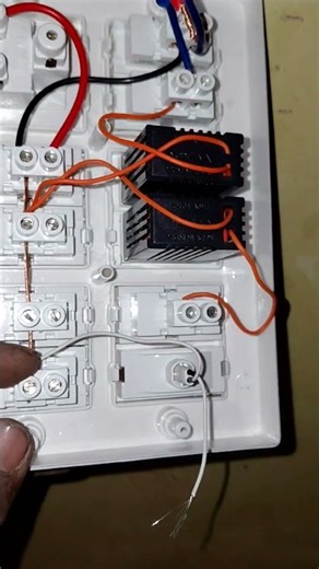 12 modular board connection kese kare #electrical #wayring #electrician