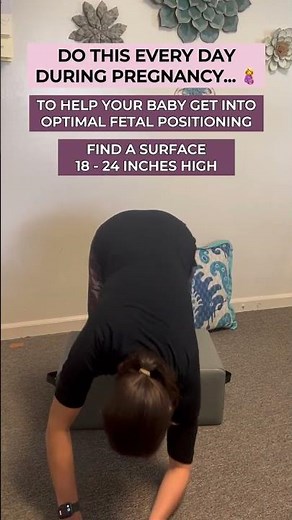 Forward Leaning Inversion 🤰 | Best Prenatal Exercise for Baby Position & Labor Prep