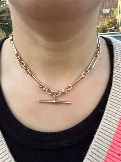 Antique Double Albert Chain, 9 Ct - Etsy
