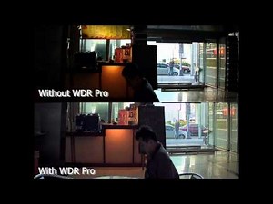 GeoVision Wide dynamic range (WDR) Pro feature